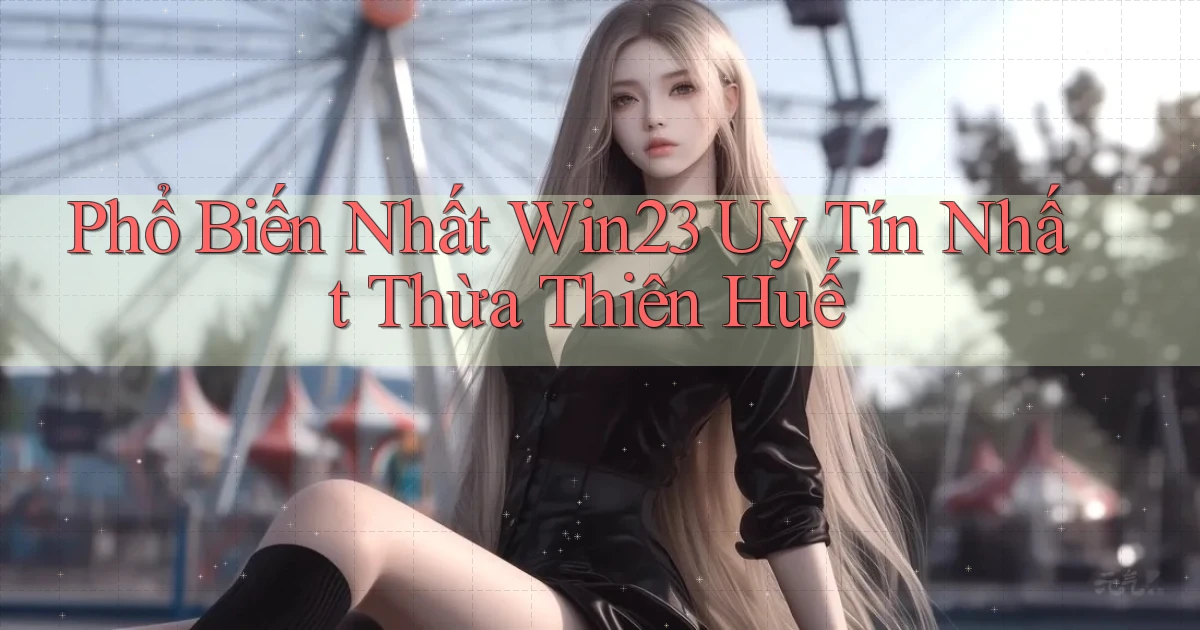 phổ biến nhất win23 uy tín nhất Thừa Thiên Huế
