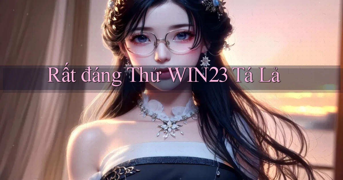 rất đáng thử win23 tá lả