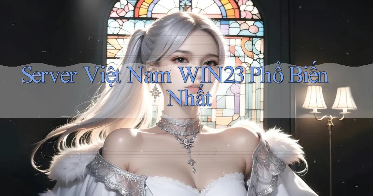 server việt nam win23 phổ biến nhất