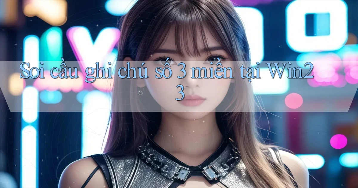 soi cầu ghi chú số 3 miền tại win23