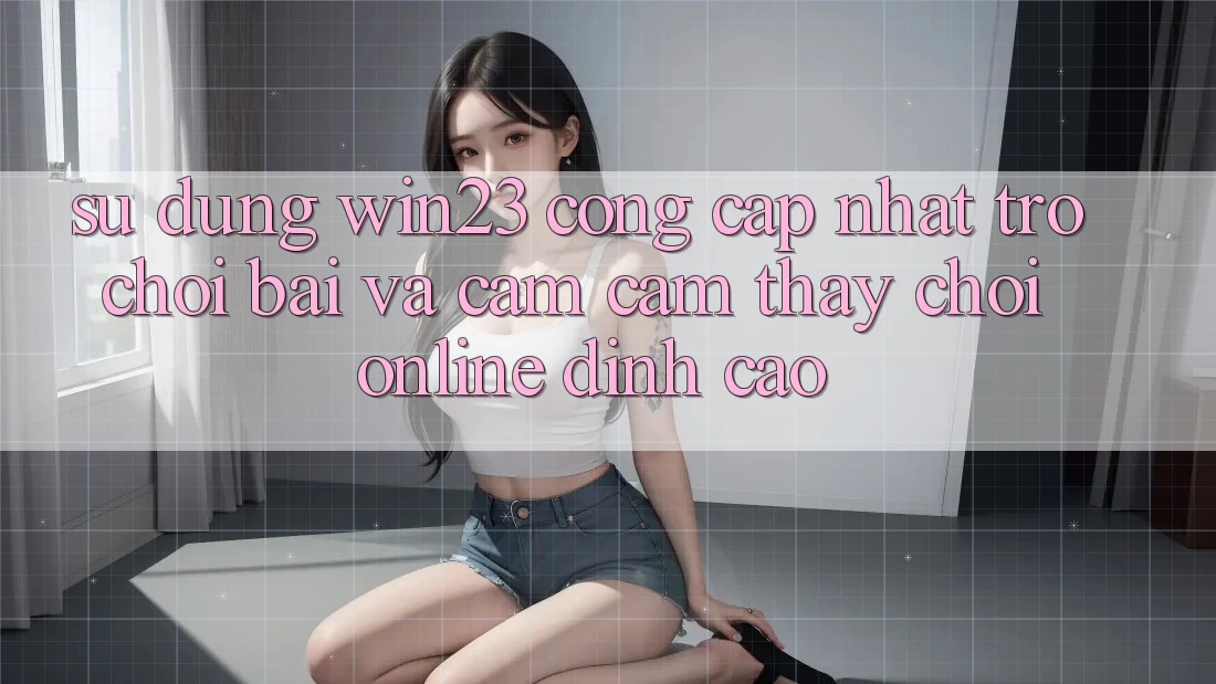 Sử dụng win23 - Cổng Cập Nhật Trò chơi Bài Và Cảm cảm thấy Chơi Online Đỉnh Cao Sử dụng win23 - Cổng Cập Nhật Trò chơi Bài Và Cảm cảm thấy Chơi Online Đỉnh Cao