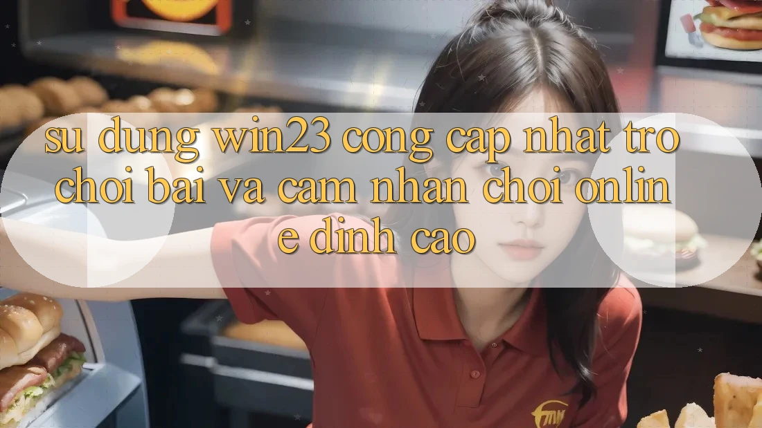 Sử dụng win23 - Cổng Cập Nhật Trò chơi Bài Và Cảm nhận Chơi Online Đỉnh cao Sử dụng win23 - Cổng Cập Nhật Trò chơi Bài Và Cảm nhận Chơi Online Đỉnh cao