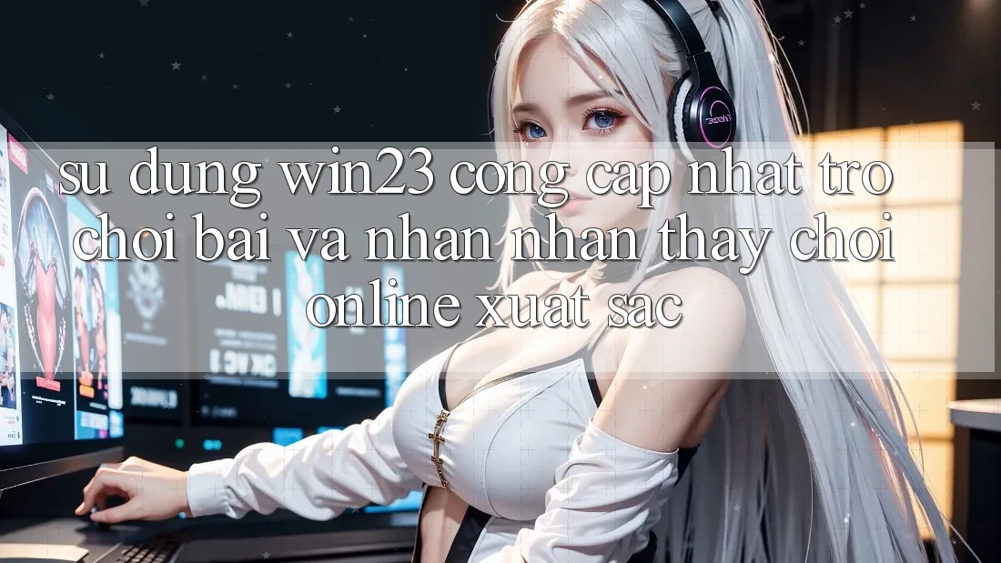 Sử dụng win23 - Cổng Cập Nhật Trò chơi Bài Và Nhận nhận thấy Chơi Online Xuất sắc Sử dụng win23 - Cổng Cập Nhật Trò chơi Bài Và Nhận nhận thấy Chơi Online Xuất sắc