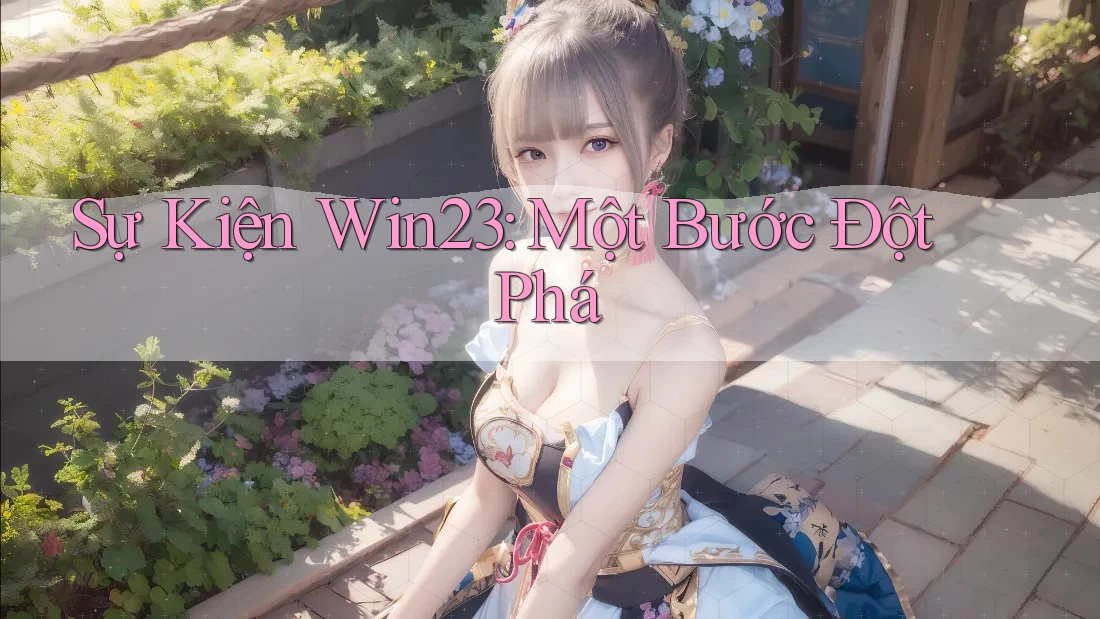 Sự Kiện Win23: Một Bước Đột Phá Sự Kiện Win23: Một Bước Đột Phá