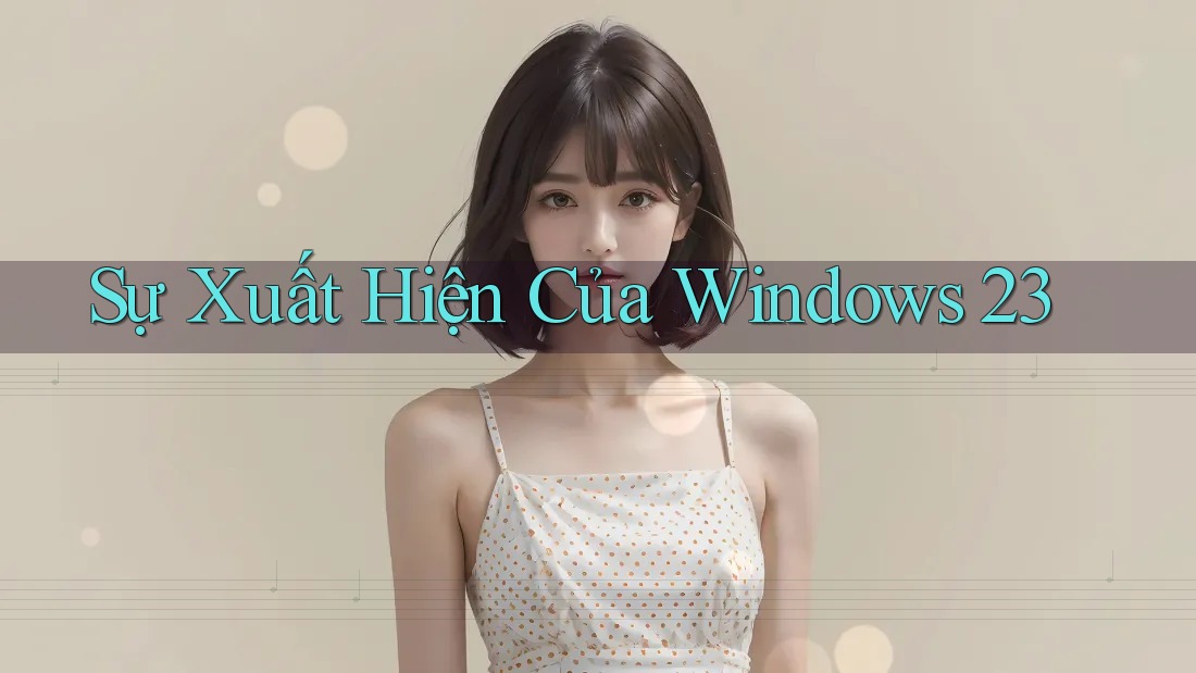 Sự xuất hiện của Windows 23 Sự xuất hiện của Windows 23