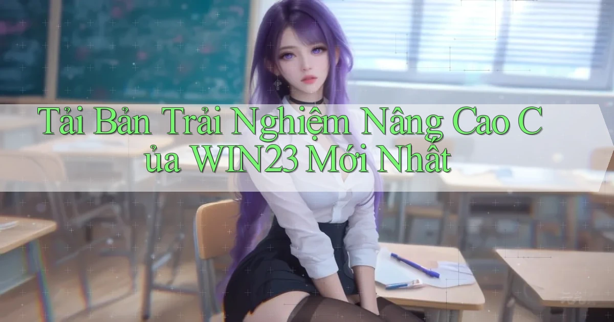 tải bản trải nghiệm nâng cao của win23 mới nhất