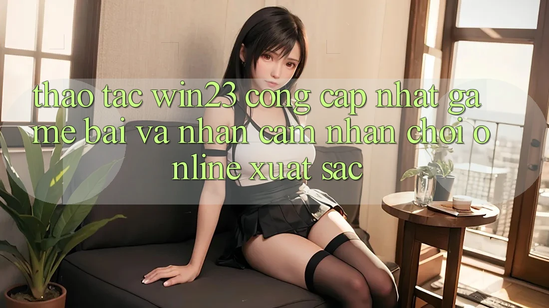Thao tác win23 - Cổng Cập Nhật Game Bài Và Nhận cảm nhận Chơi Online Xuất sắc