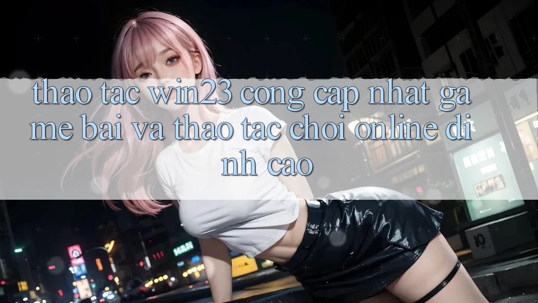 Thao tác win23 - Cổng Cập Nhật Game Bài Và Thao tác Chơi Online Đỉnh Cao