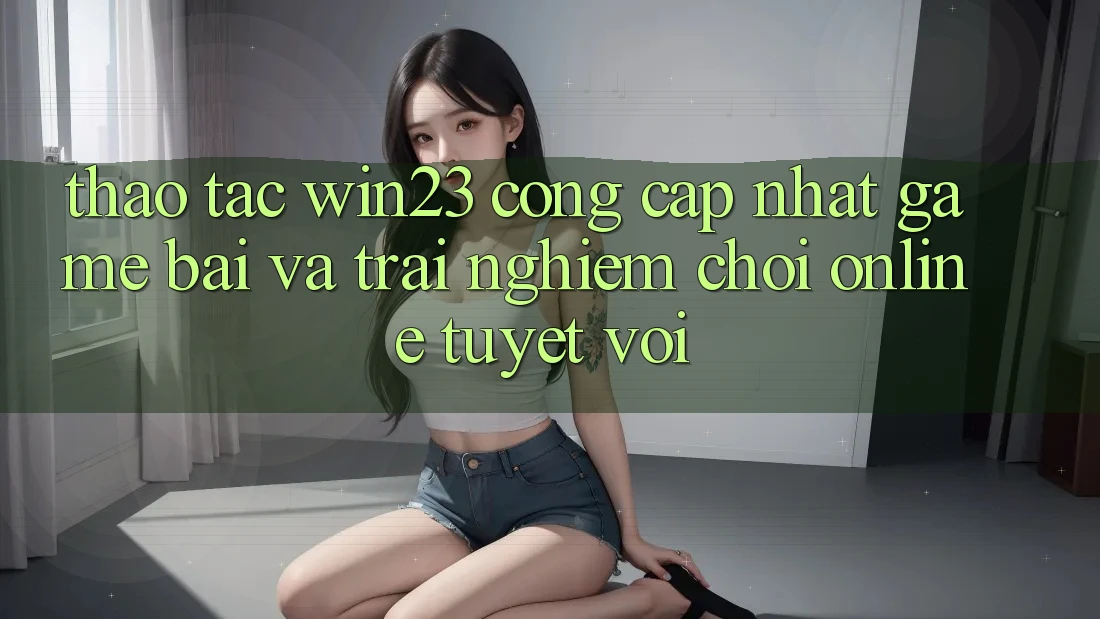Thao tác win23 - Cổng Cập Nhật Game Bài Và Trải Nghiệm Chơi Online Tuyệt vời Thao tác win23 - Cổng Cập Nhật Game Bài Và Trải Nghiệm Chơi Online Tuyệt vời
