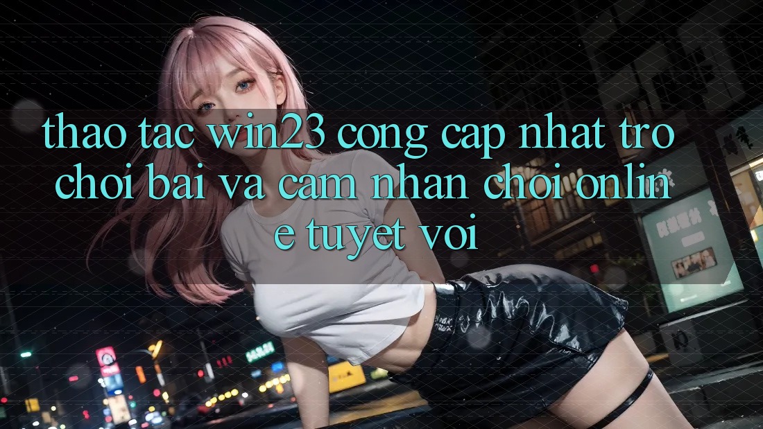 Thao tác win23 - Cổng Cập Nhật Trò chơi Bài Và Cảm nhận Chơi Online Tuyệt vời Thao tác win23 - Cổng Cập Nhật Trò chơi Bài Và Cảm nhận Chơi Online Tuyệt vời