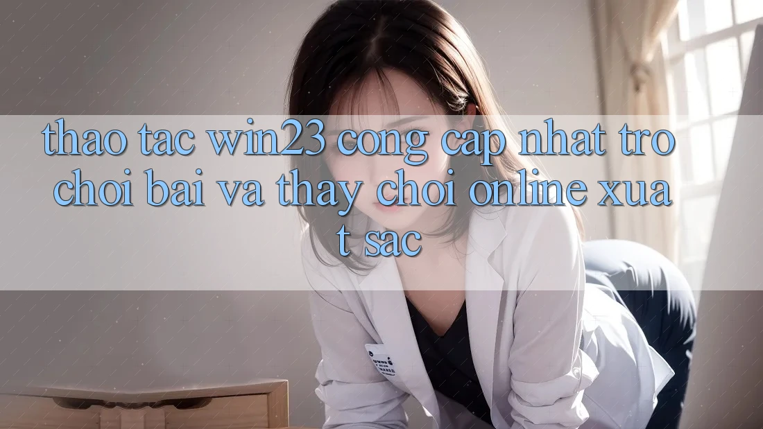 Thao tác win23 - Cổng Cập Nhật Trò chơi Bài Và Thấy Chơi Online Xuất sắc