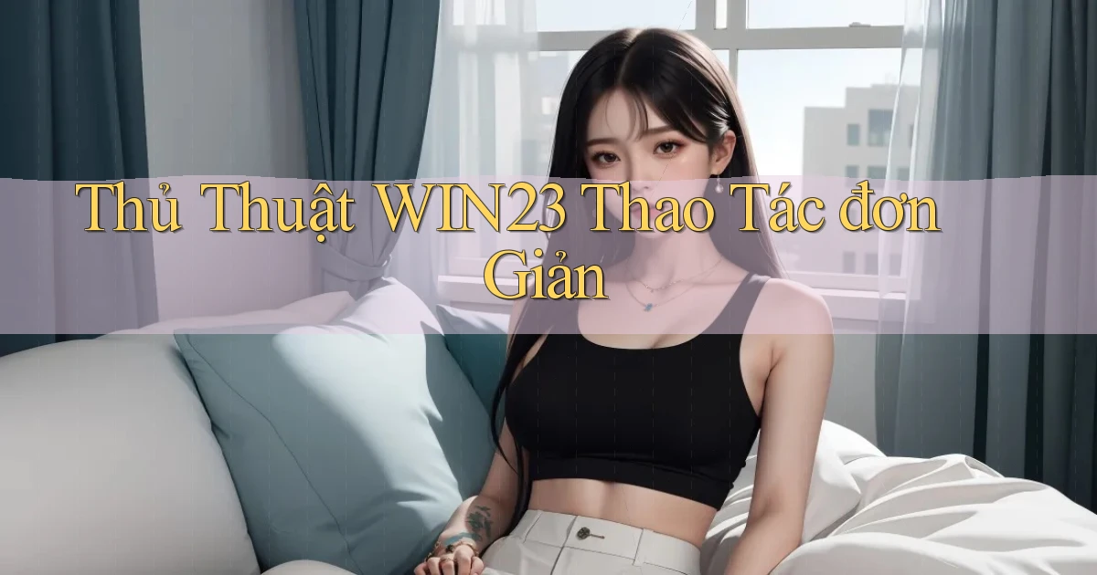 thủ thuật win23 thao tác đơn giản