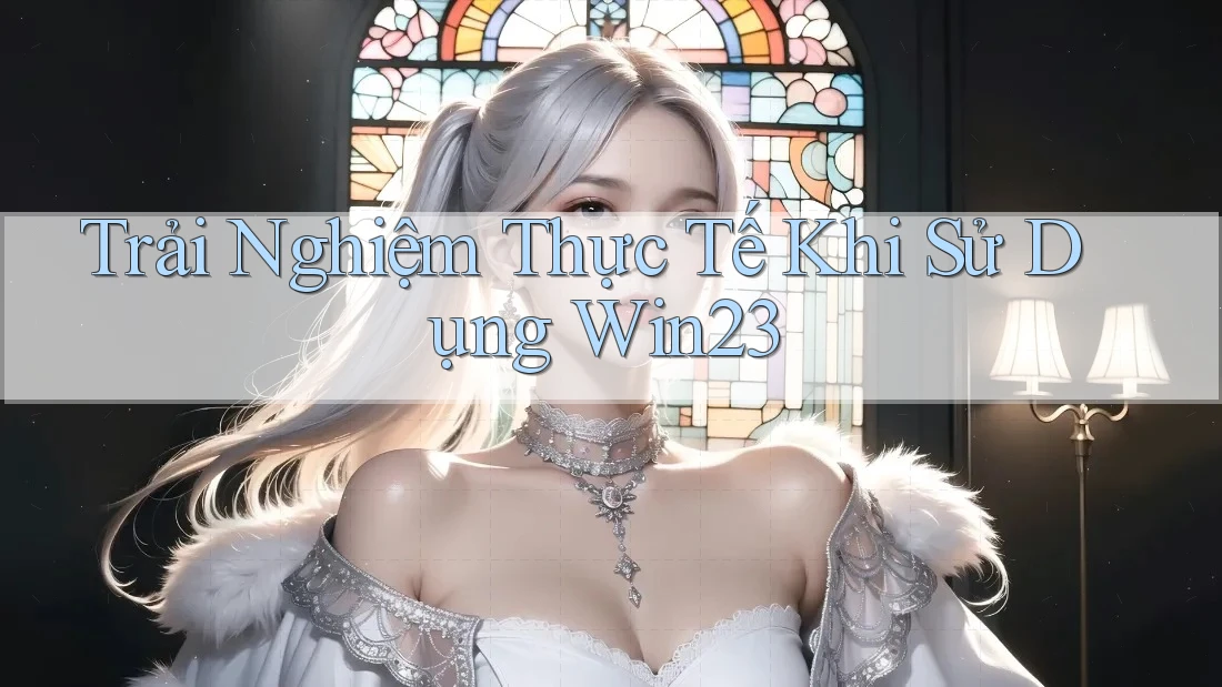 Trải Nghiệm Thực Tế Khi Sử Dụng Win23