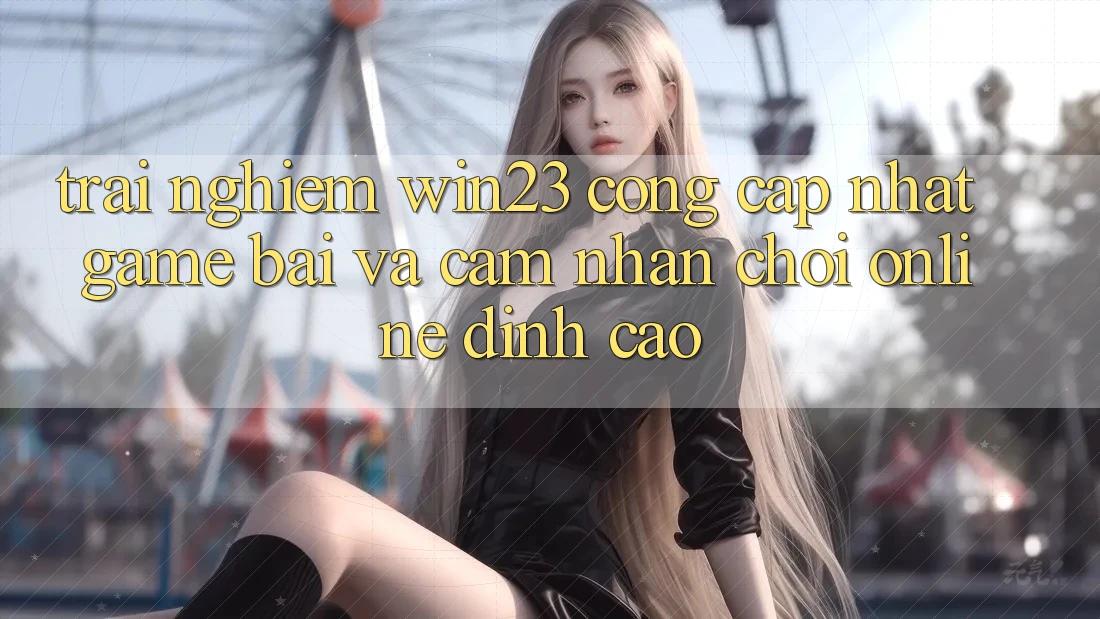 Trải nghiệm win23 - Cổng Cập Nhật Game Bài Và Cảm nhận Chơi Online Đỉnh Cao Trải nghiệm win23 - Cổng Cập Nhật Game Bài Và Cảm nhận Chơi Online Đỉnh Cao