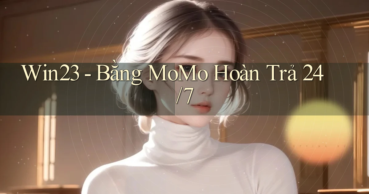win23 bằng momo hoàn trả 24／7