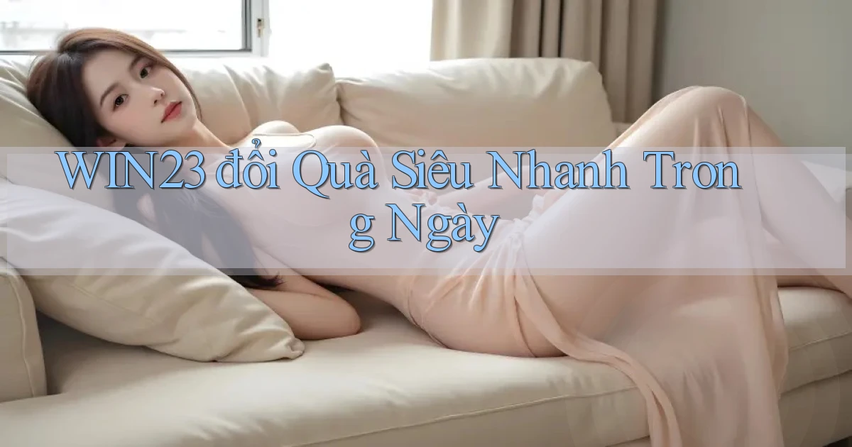 win23 đổi quà siêu nhanh trong ngày