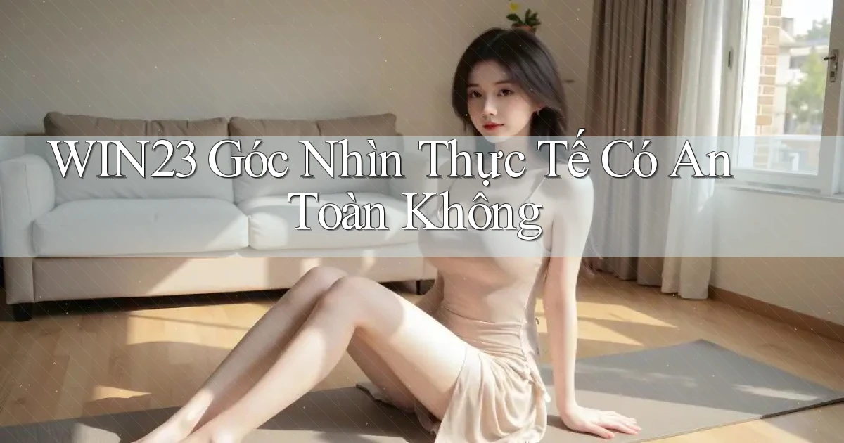 win23 góc nhìn thực tế có an toàn không