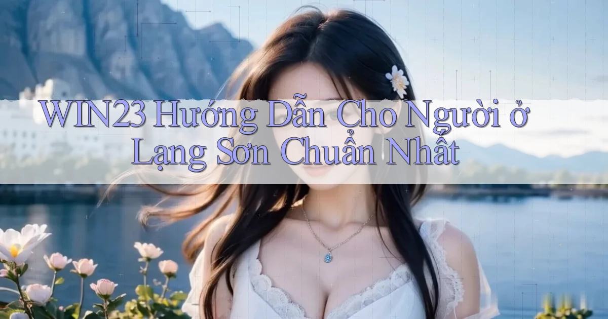 win23 hướng dẫn cho người ở Lạng Sơn chuẩn nhất