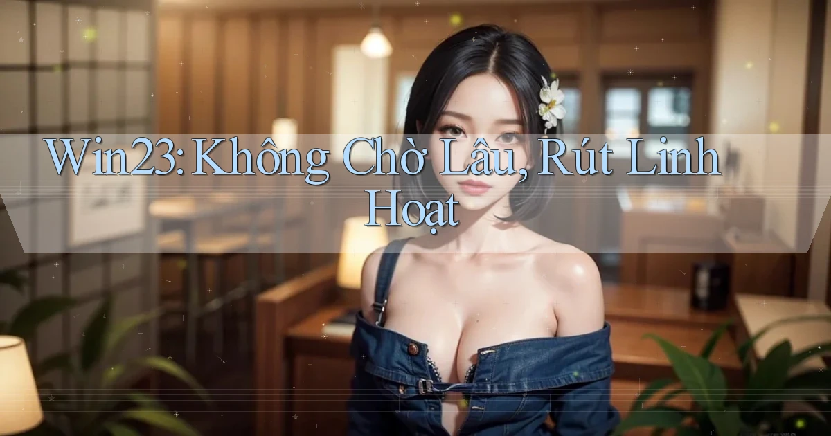 win23 không chờ lâu rút linh hoạt