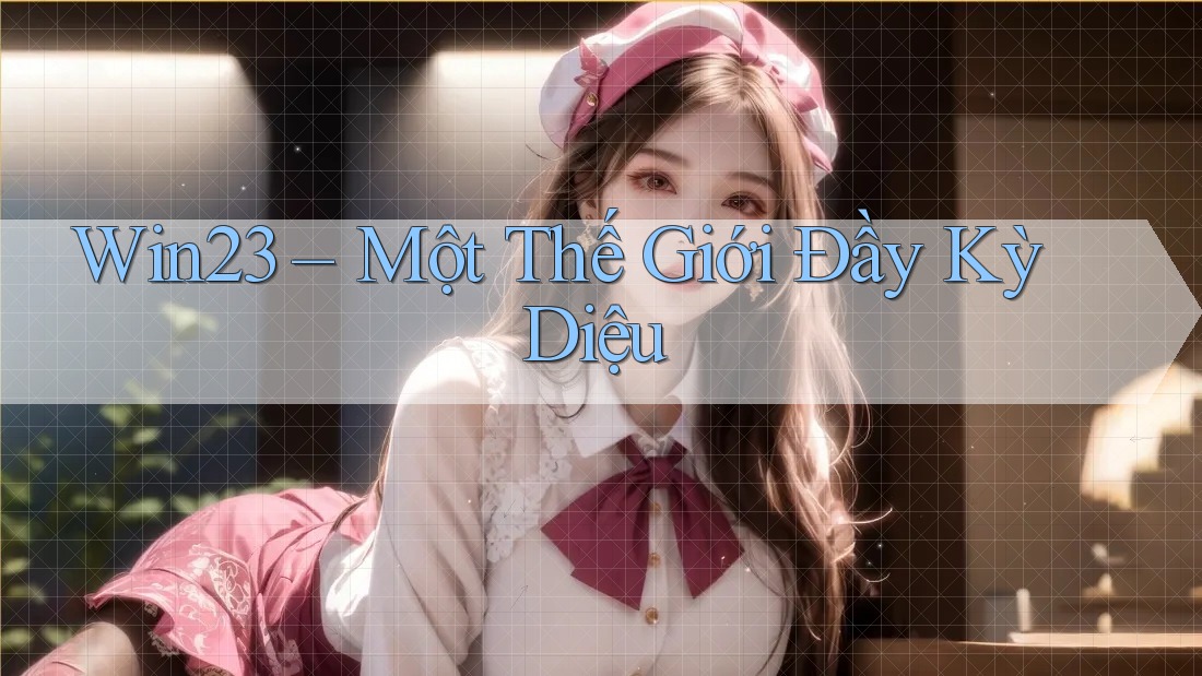 Win23 – Một Thế Giới Đầy Kỳ Diệu Win23 – Một Thế Giới Đầy Kỳ Diệu