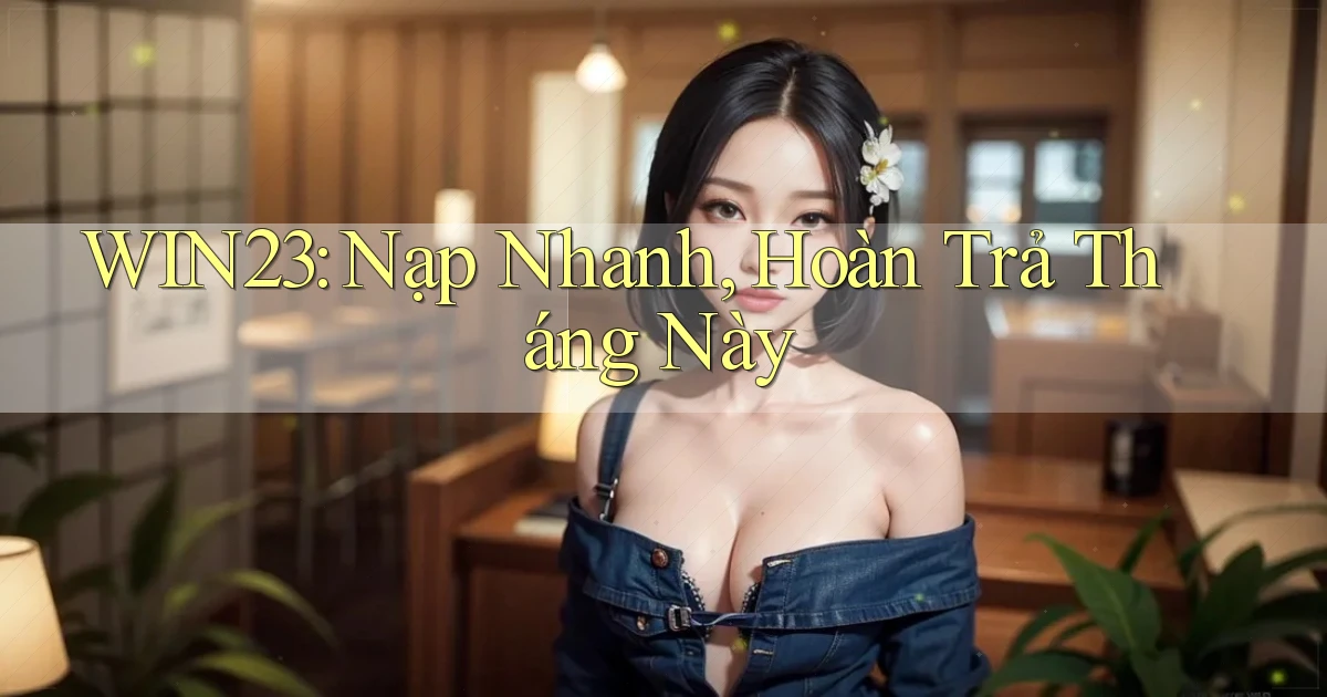win23 nạp nhanh hoàn trả tháng này