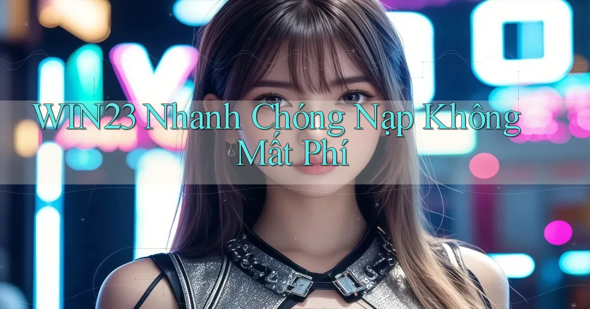 win23 nhanh chóng nạp không mất phí