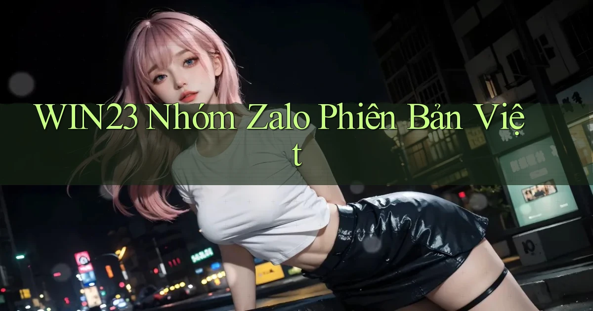 win23 nhóm zalo phiên bản việt