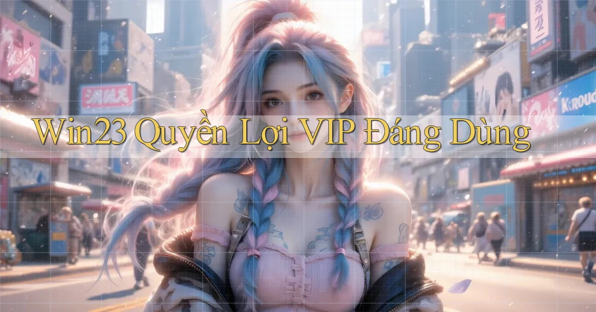 win23 quyền lợi vip đáng dùng