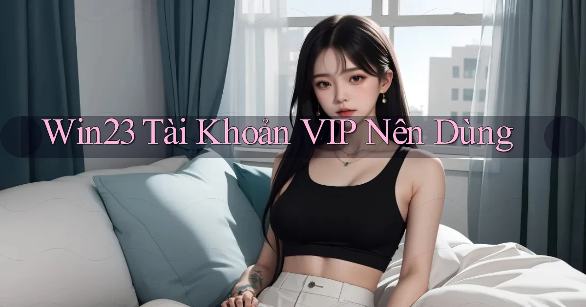 win23 tài khoản vip nên dùng