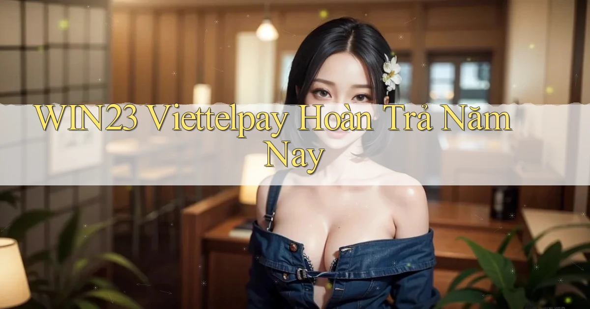 win23 viettelpay hoàn trả năm nay
