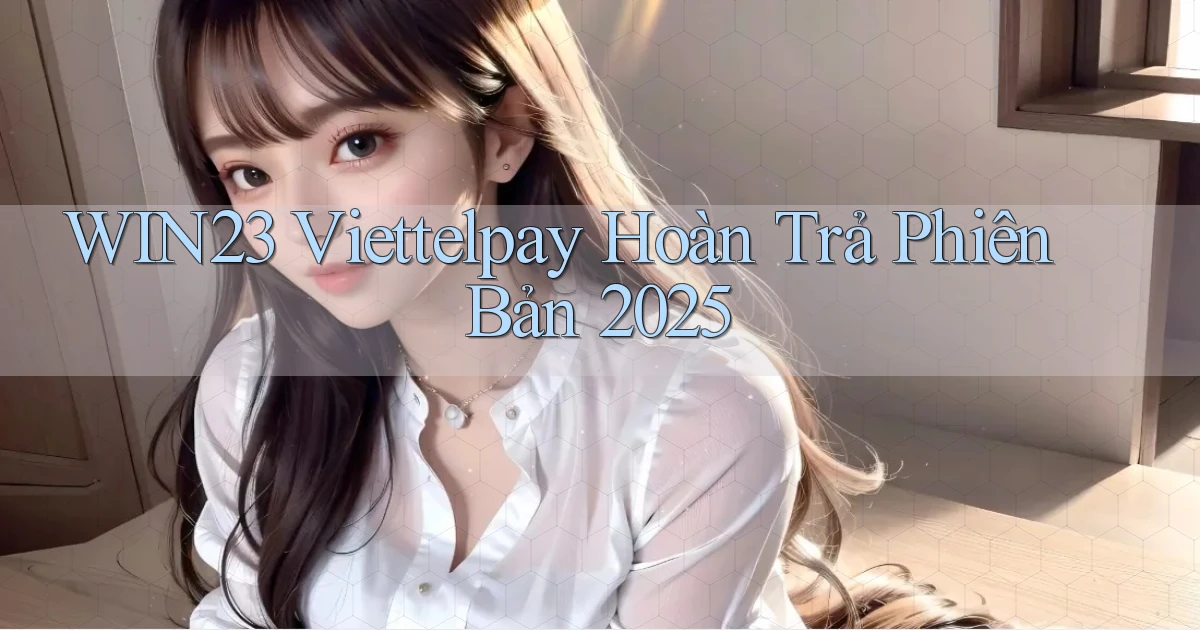 win23 viettelpay hoàn trả phiên bản 2025