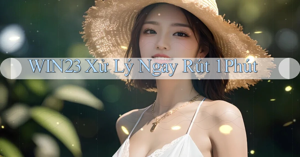 win23 xử lý ngay rút 1 phút